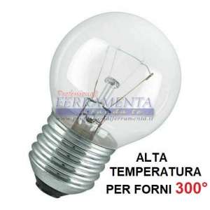 LAMPADA X FORNO 300° CH. E27 25W