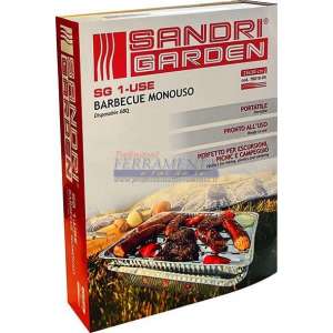 BARBECUE SANDRIGARDEN SG 1-USE MONOUSO 25X30